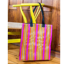 Load image into Gallery viewer, Eco Woven Market Shopper - Neyron Rose, Sage, Primrose

