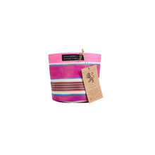 Load image into Gallery viewer, Echo Woven Plant Pot Cover - Neyron Pink, Pompadour &amp; Pearl
