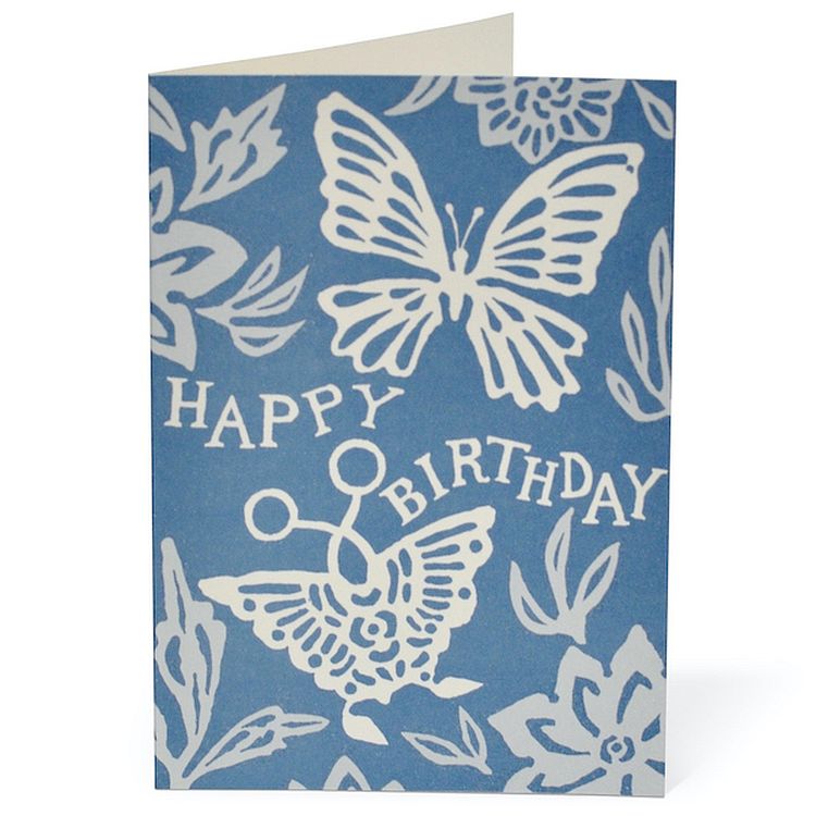 Birthday Butterflies Card by Cambridge Imprint