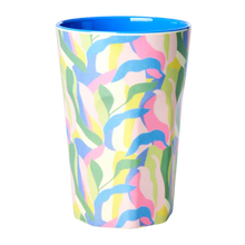 Load image into Gallery viewer, Tall Melamine Latte Cup, Jungle Fever Print
