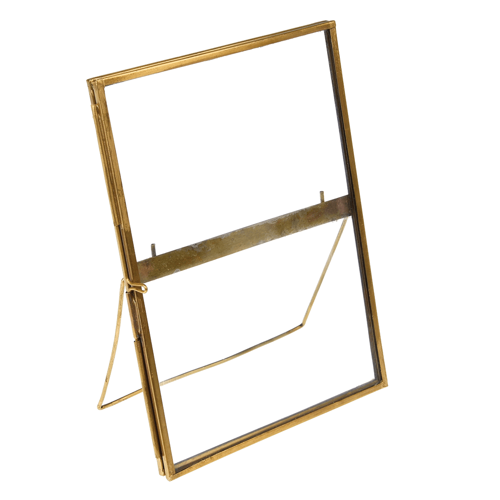Standing Frame in Brass  18 x 13 cm  by Rex London