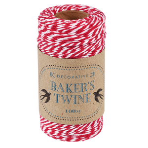 Red & White Bakers Twine