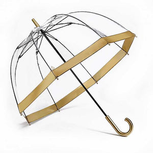 Birdcage Umbrella - Gold, by Fultons
