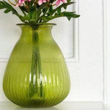 Load image into Gallery viewer, Glass Vase Ravi - Jade
