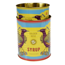 Load image into Gallery viewer, Set of 2 Rose Syrup Storage Tins
