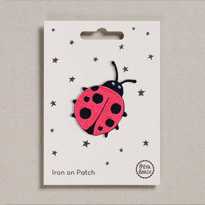 Iron on Patch Ladybird by Petra Boase
