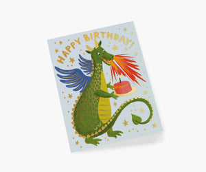 Birthday Dragon Card by Rifle Paper Co.