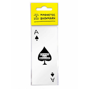 David Shrigley Magnetic Bookmark - F**king Ace Bookmark
