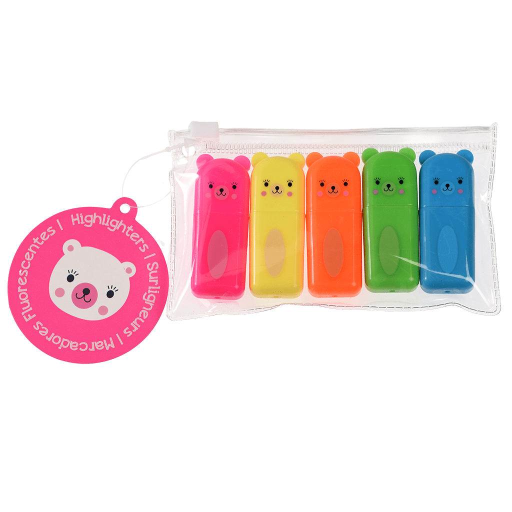 Bear Highlighters Set