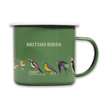 Load image into Gallery viewer, RSPB Enamel Mug - Free as a Bird

