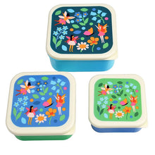 Load image into Gallery viewer, Fairies in the Garden Snack Boxes (set of 3)
