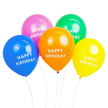 Load image into Gallery viewer, Happy Birthday Rainbow Balloons by Talking Tables
