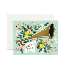 New Baby Card Welcome Jubilee Rifle Paper Paper Co.