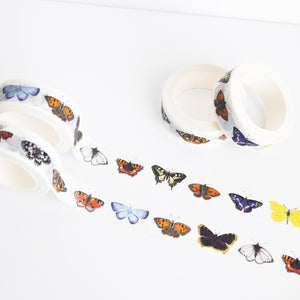 British Butterflies Washi Tape - Gazebogifts