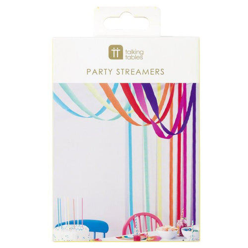Rainbow Paper Streamers - Gazebogifts