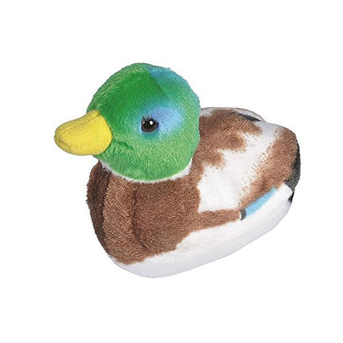 RSPB Plush Bird With Real Bird Call - Mallard Duck - Gazebogifts