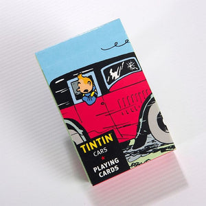 Tintin Playing Cards, Car Theme