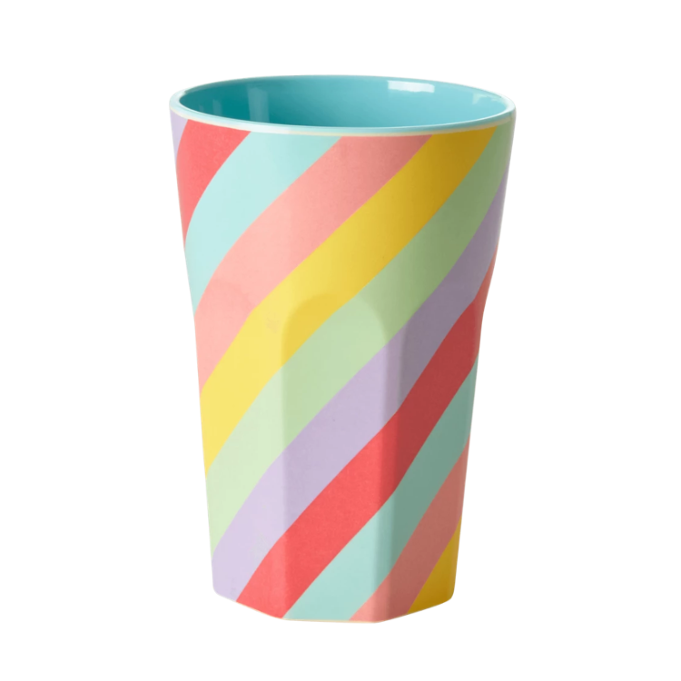 Rice DK - Tall Melamine Latte Cup - Summer Rush Print