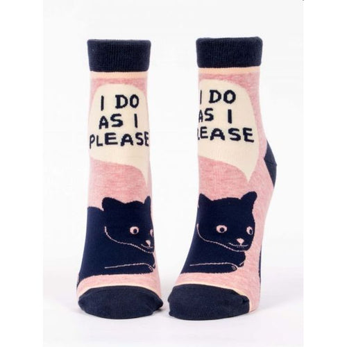 I Do As I Please Women’s Ankle Socks - Gazebogifts