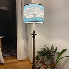 Costal Blue Pendant Lampshade by Lush Designs