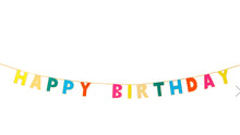 Load image into Gallery viewer, Happy Birthday Garland by Talking Tables
