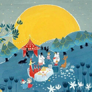 Moomin Moon Party Square Card