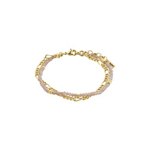 Load image into Gallery viewer, THANKFUL Light Purple 2-in-1 Bracelet Gold-Plated by Pilgrim

