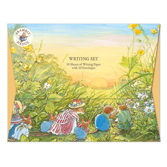 Writing Set - Sunset In The Meadow