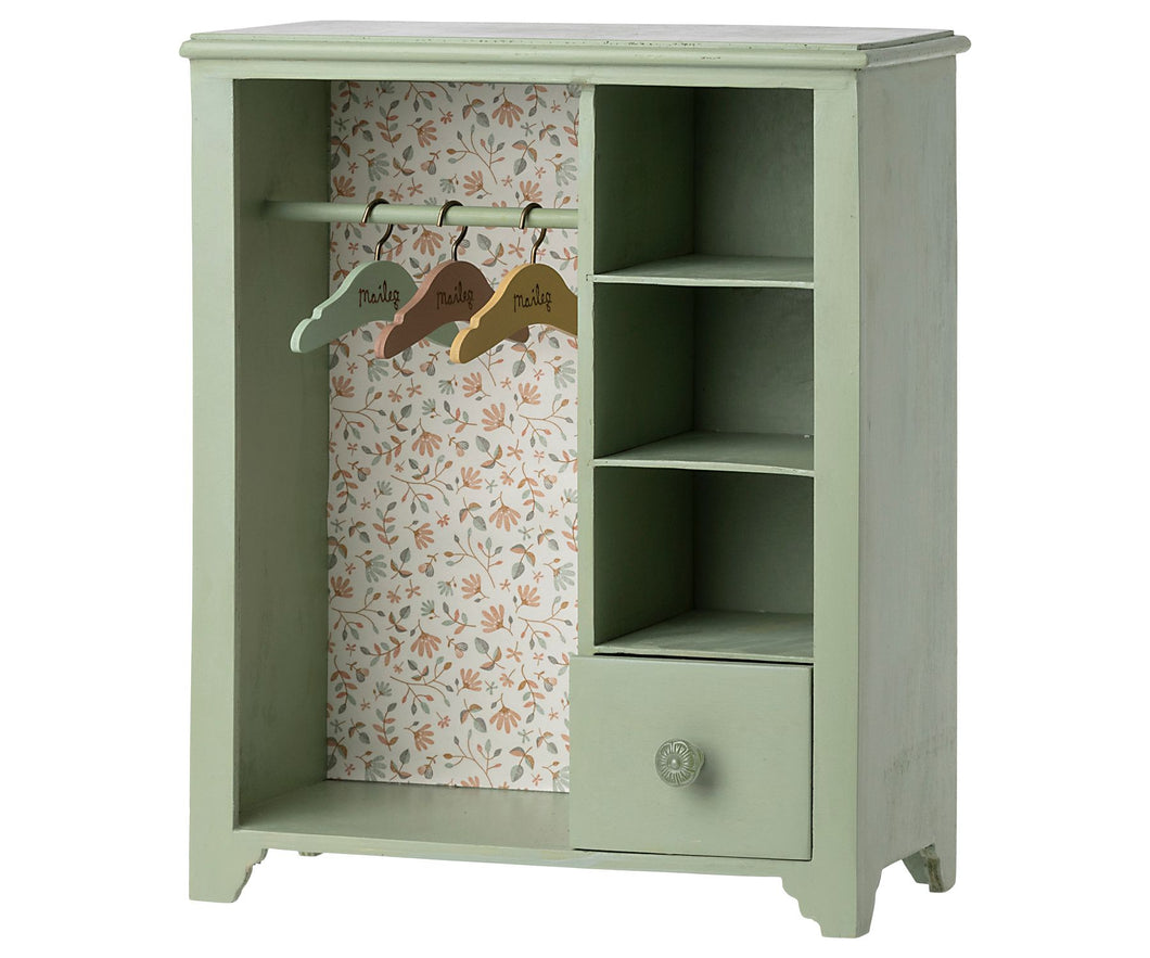 Large Wardrobe- Mint Green by Maileg