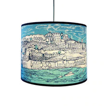 Load image into Gallery viewer, Costal Blue Pendant Lampshade by Lush Designs
