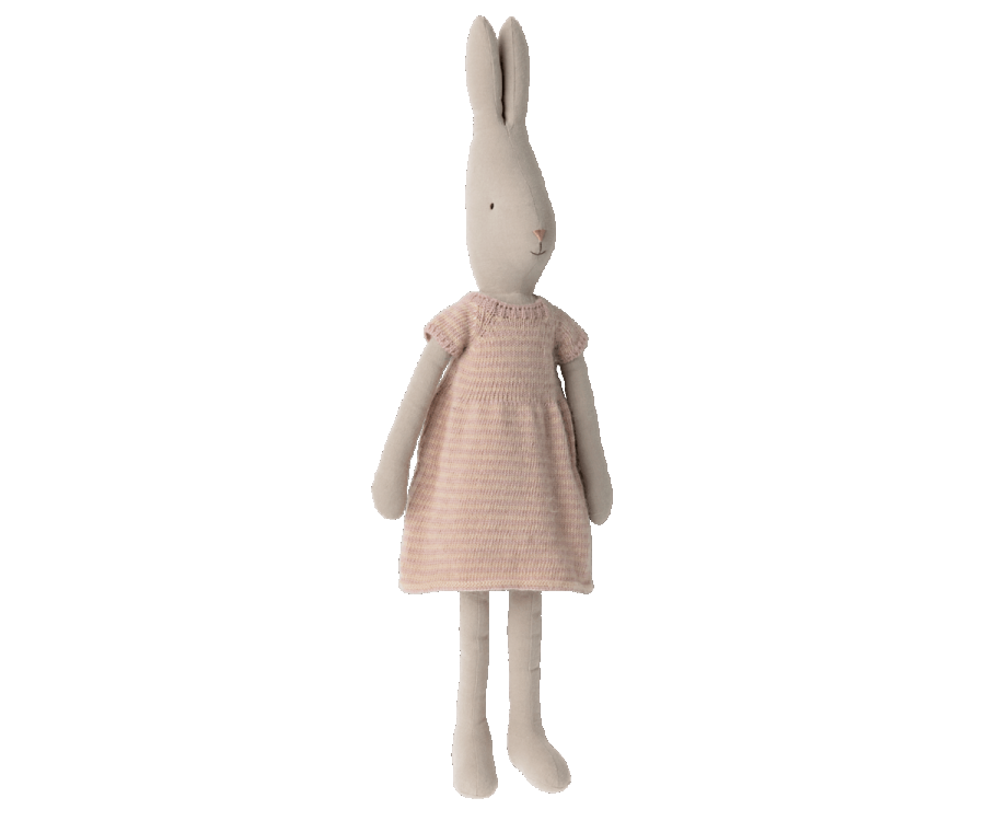 Rabbit size 4 With Knitted Dress