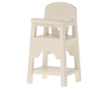Load image into Gallery viewer, Mouse High Chair - Off White  by Maileg
