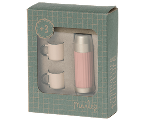 Thermos and Cups Soft Coral by Maileg