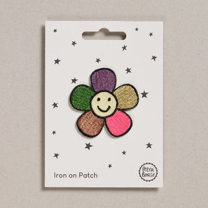 Iron on Patch Happy Flower by Petra Boase