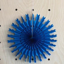 Load image into Gallery viewer, Paper Fan Blue by Petra Boase
