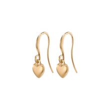 Load image into Gallery viewer, SOPHIA Heart Pendant Earrings Gold-Plated
