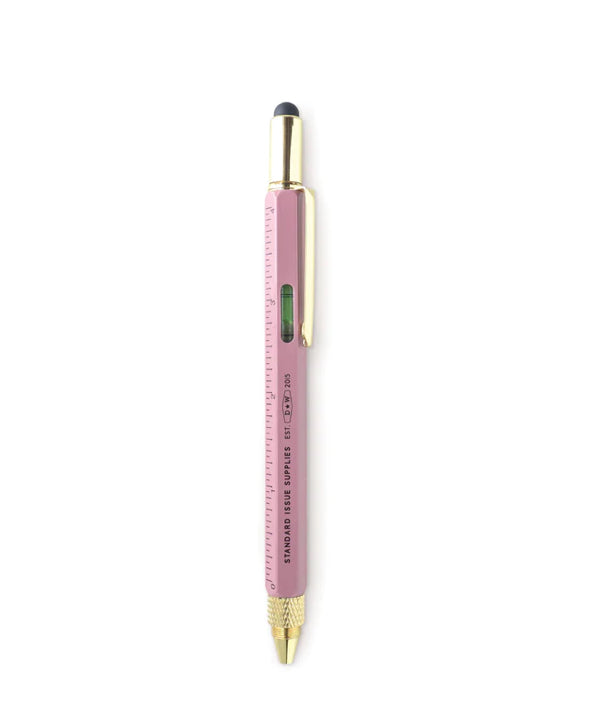 Standard Issue Multi-Tool Pen-Pink  by Designworks Ink
