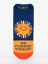 Load image into Gallery viewer, No F***ing Sweat Sneaker Socks by Blue Q
