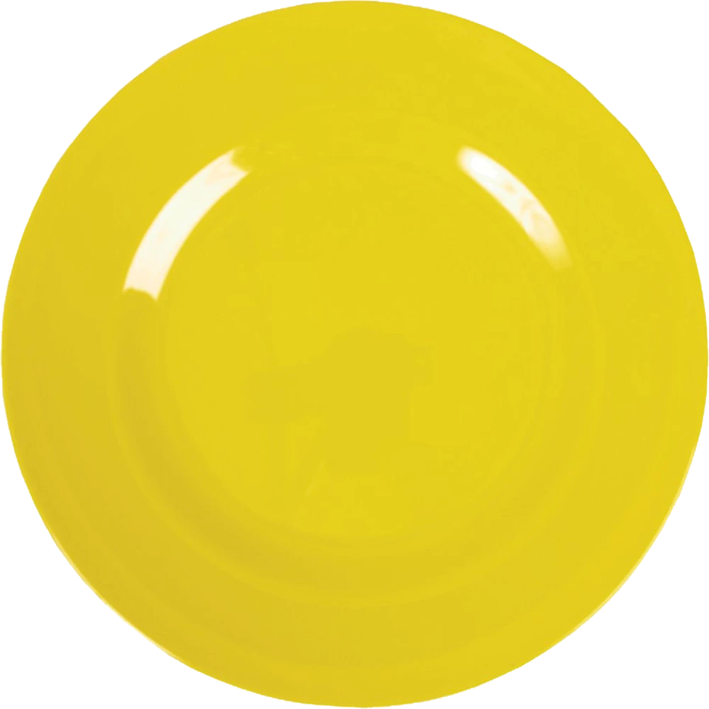 Melamine Side Plate Yellow
