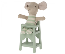 Load image into Gallery viewer, Mouse High Chair - Mint by Maileg
