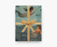Load image into Gallery viewer, Rifle Paper Co. New Mermaid Wrap Sheet
