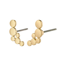 Load image into Gallery viewer, LEAH Stud Earrings Gold Plated by Pilgrim
