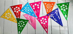 Mexican Plastic Triangle Bunting