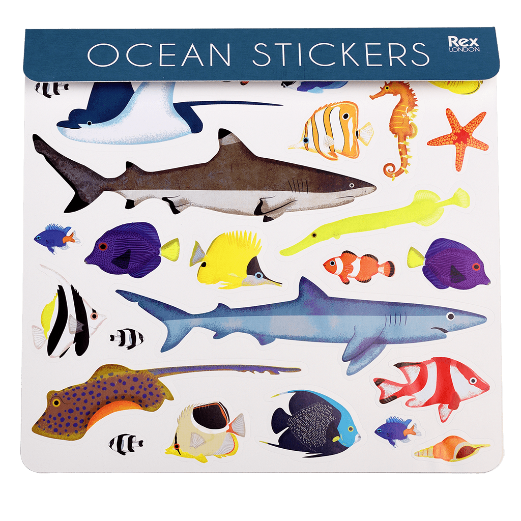 Ocean Stickers by Rex London