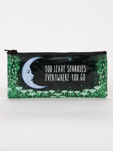 You Leave Sparkles Everywhere You Go Pencil Case by Blue Q