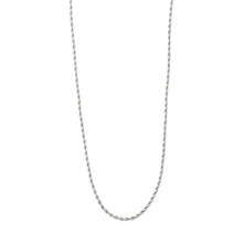 Load image into Gallery viewer, PAM Robe Chain Silver Plated Necklace by Pilgrim
