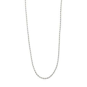 PAM Robe Chain Silver Plated Necklace by Pilgrim