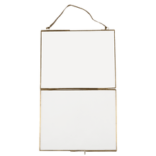 Load image into Gallery viewer, Landscape Hanging Brass Frame 25 x 20cm
