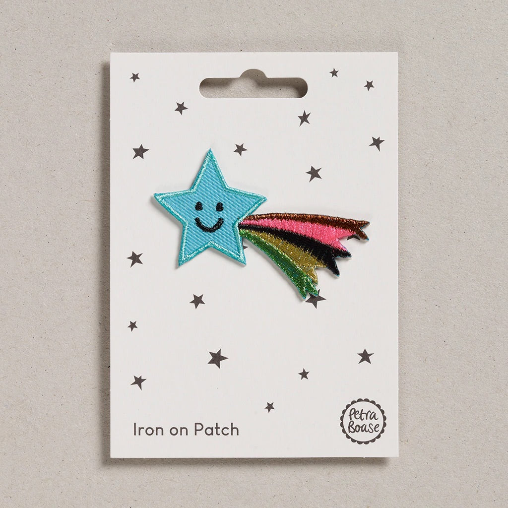 Iron on Patch Shooting Star  by Petra Boase