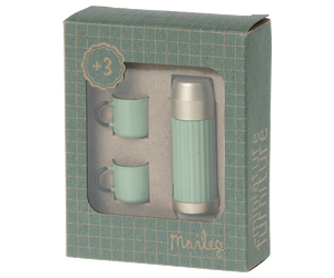 Thermos and Cups Mint by Maileg